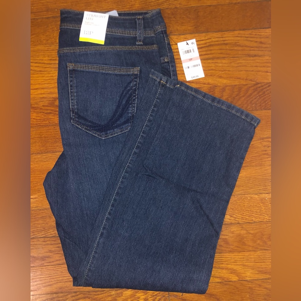 Ladies Style & Co Straight Leg Jeans